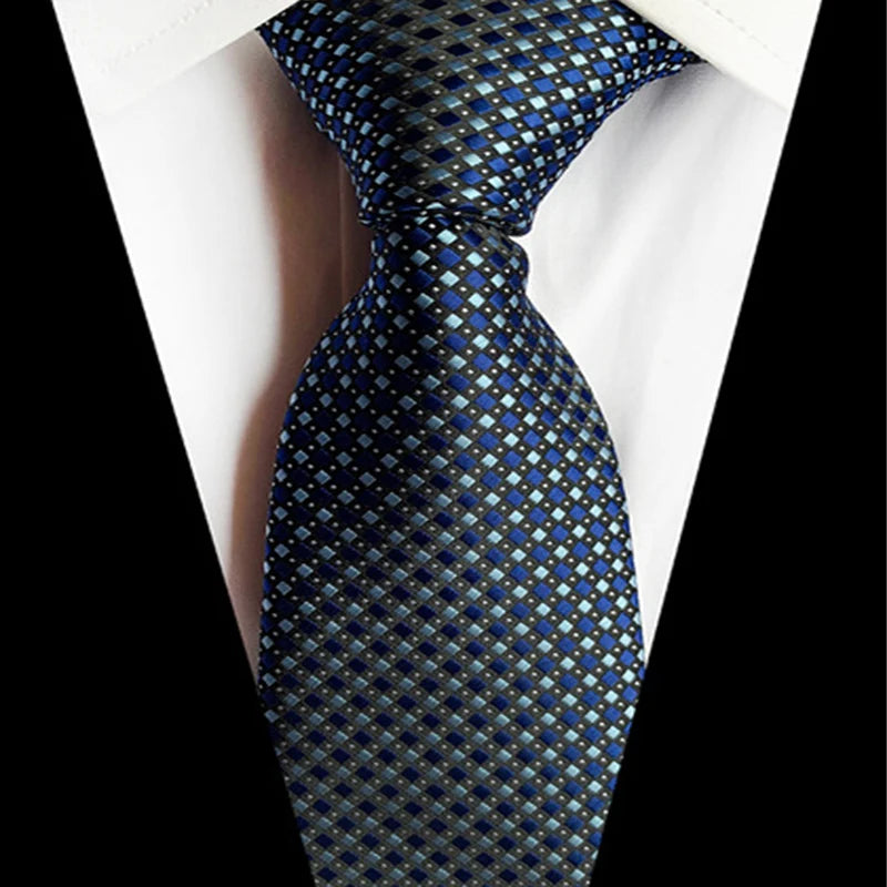 68 Colors NEW 8cm Tie for Man Tie Luxury Striped Flower Business Neck Tie Suit Cravat Wedding Party Necktie Men Gift