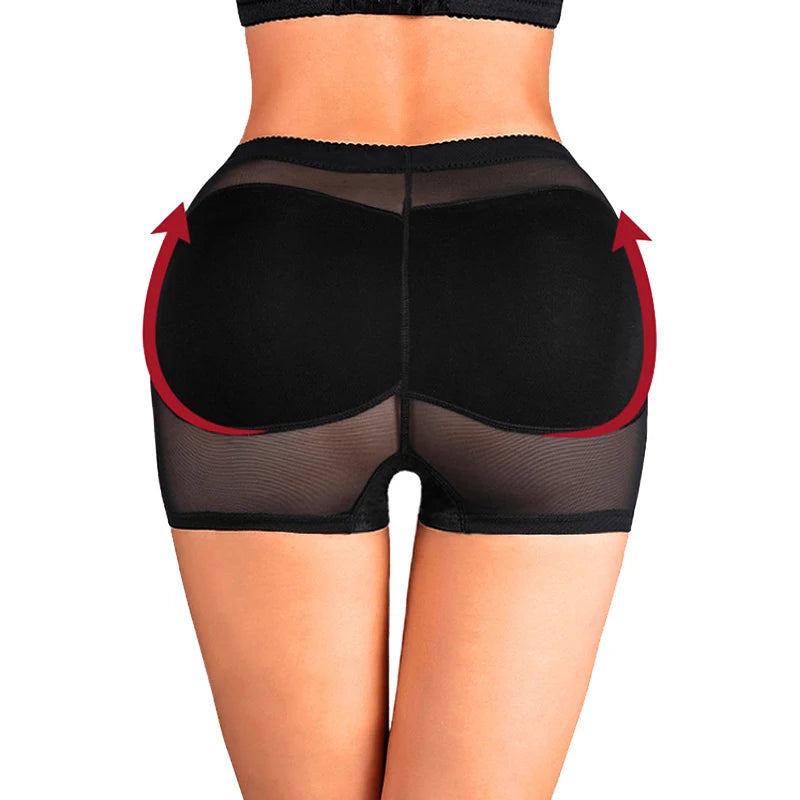 CXZD Hip Enhancer Butt Lifter Push Up Panties Women Body Shapers Control Panties Women Shapewear Sexy Mesh Breathable Lift