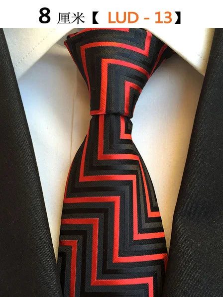 68 Colors NEW 8cm Tie for Man Tie Luxury Striped Flower Business Neck Tie Suit Cravat Wedding Party Necktie Men Gift