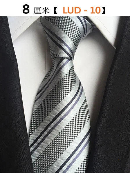 68 Colors NEW 8cm Tie for Man Tie Luxury Striped Flower Business Neck Tie Suit Cravat Wedding Party Necktie Men Gift