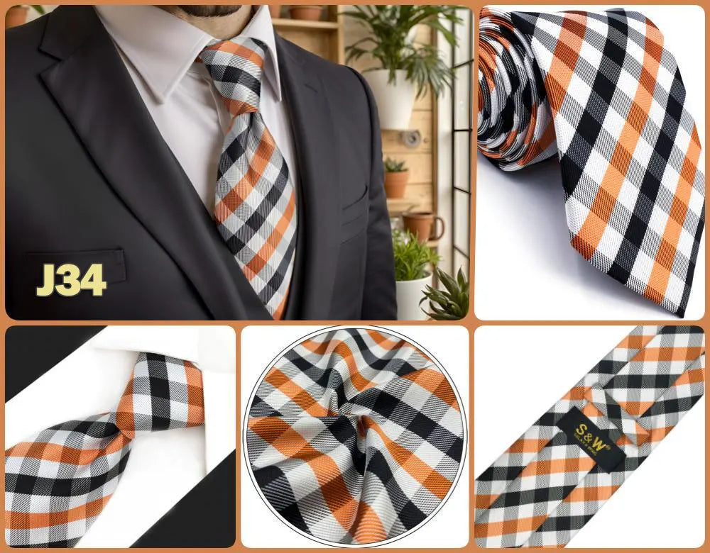 Red Pink Luxury Ties for Men Business Neckties Solid Blue Wedding Suit Formal Dress School Accessories Dropshipping