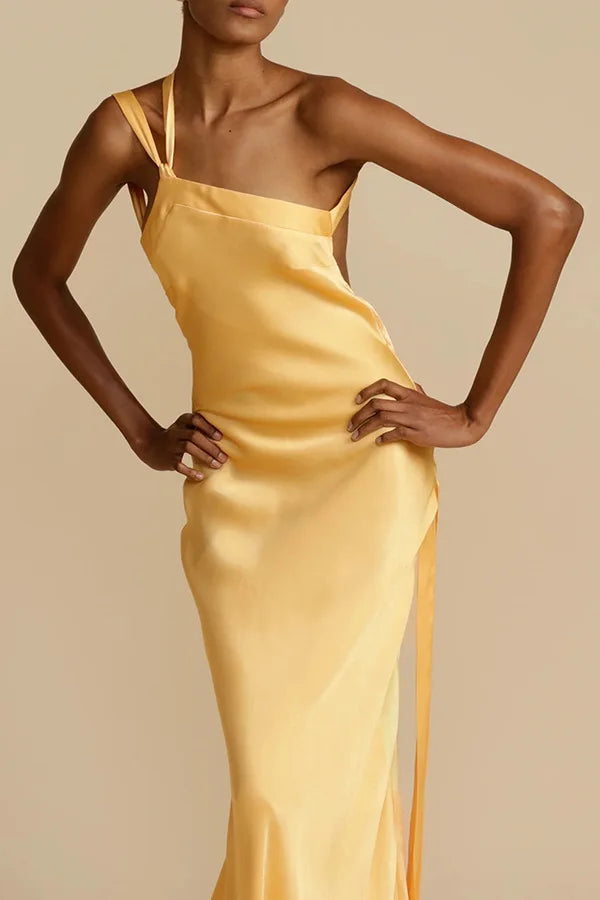 Spring Summer Slim Off Shoulder Evening Dresses Women Solid Color Slant Collar Backless Package Hip Bodycon Party Dress Female