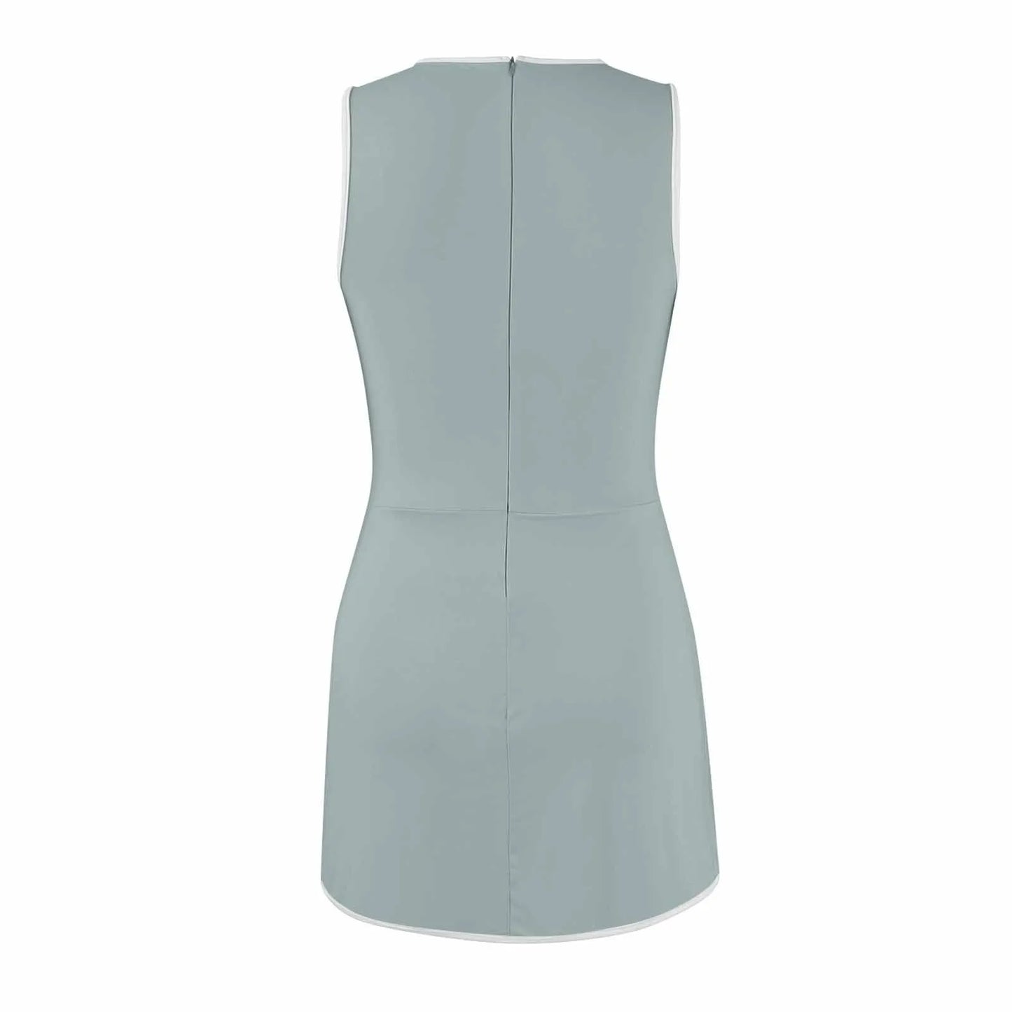 Women's Tennis Dress Summer Workout Dress Athletic Sleeveless Active Dresses Built In Shorts Fashion tight fitting Sports Skirt
