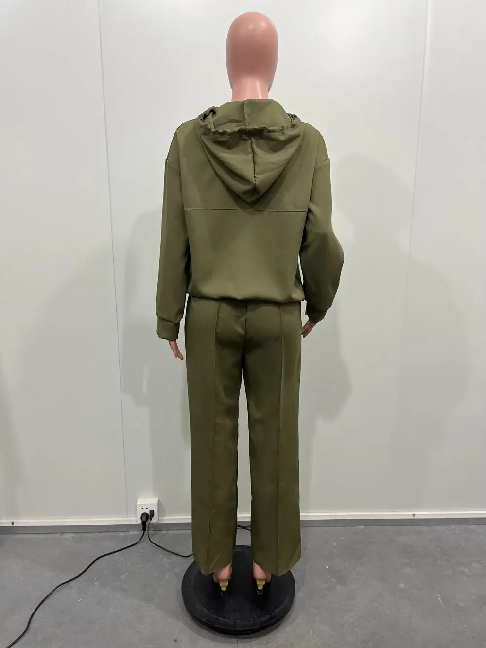 CM.YAYA Long Sleeve Women Set Loose Long Sleeve Hoodies Pant Suits 2024 Spring 2 Two Piece Sets Sporty Tracksuits Street Outfits