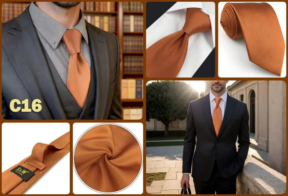 Red Pink Luxury Ties for Men Business Neckties Solid Blue Wedding Suit Formal Dress School Accessories Dropshipping