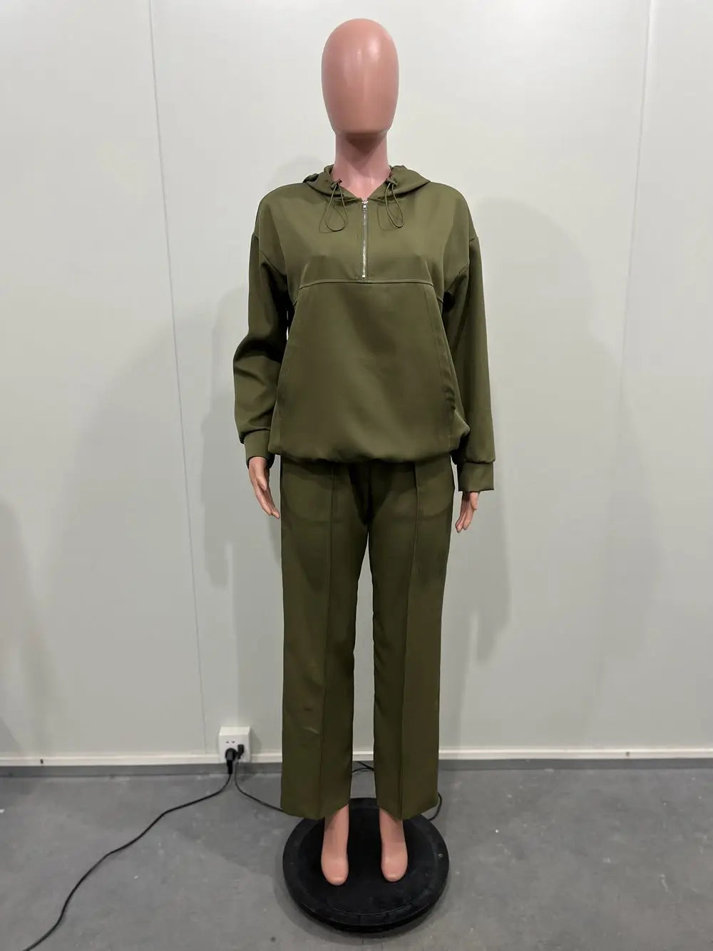 CM.YAYA Long Sleeve Women Set Loose Long Sleeve Hoodies Pant Suits 2024 Spring 2 Two Piece Sets Sporty Tracksuits Street Outfits