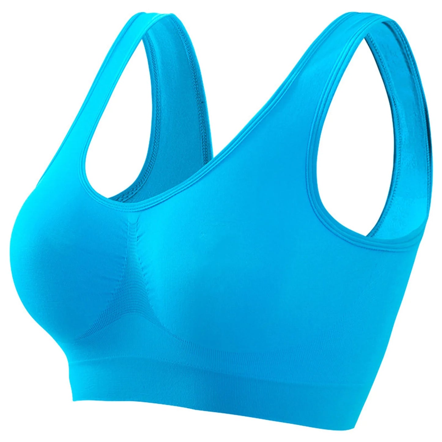 S-5XL Seamless Bras For Women Push Up Hollow Breathable Sports Bra Female Unwired No Pads Crop Top Girls Sexy Lingerie Brassiere