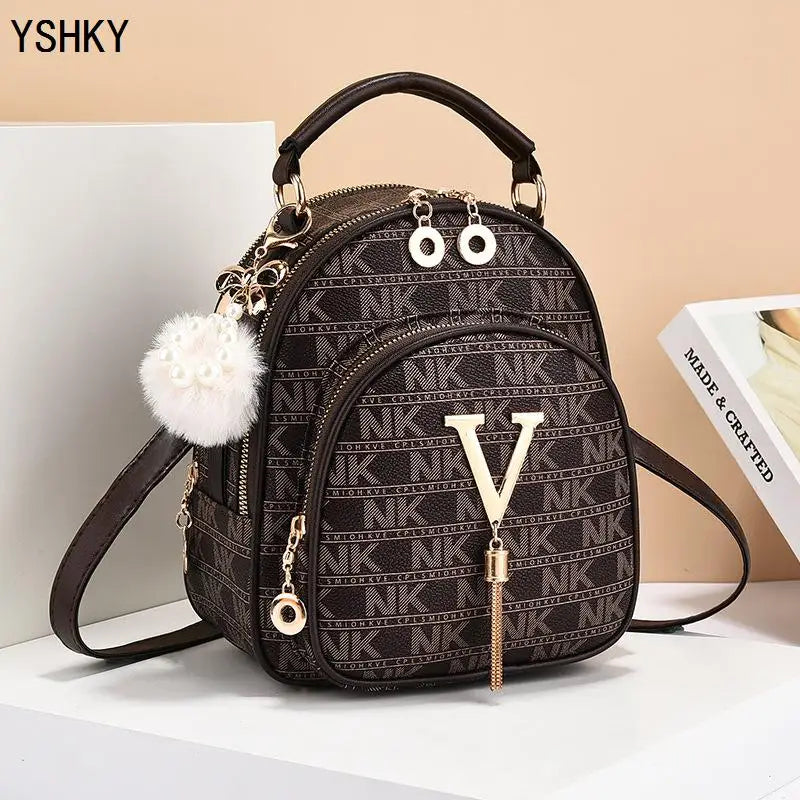 Women's bag 2025 new fashion women's bags hit color hand-held bag Europeand the United States all-match shoulder messenger bag