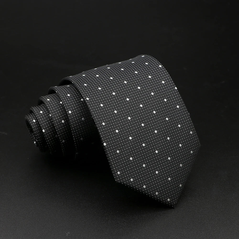 New Style Fashion Jacquard Floral Paisley Necktie Polyester Male Narrow Red Blue Tie Suit Shirt Gift For Men Accessory Gravatas