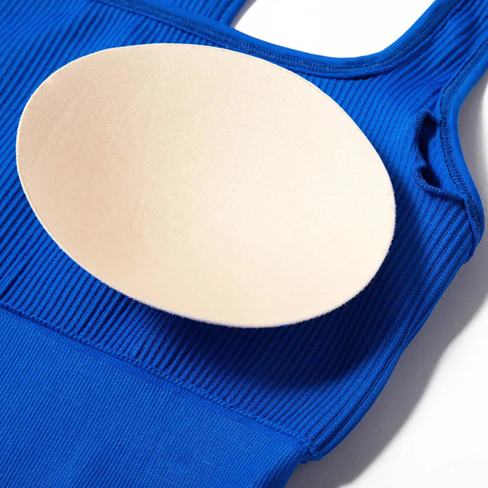 Seamless Bodysuiyts for Women Contracted Tummy Control Rompers Sexy Sleeveless Backless Yoga Sets Jumpsuits Women's Clothings