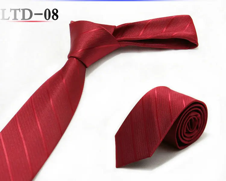 Luxury 7CM Mens Ties Striped Dot Necktie Formal Classic Business Neck Ties Jacquard Woven Necktie For Men Groom Wedding Party