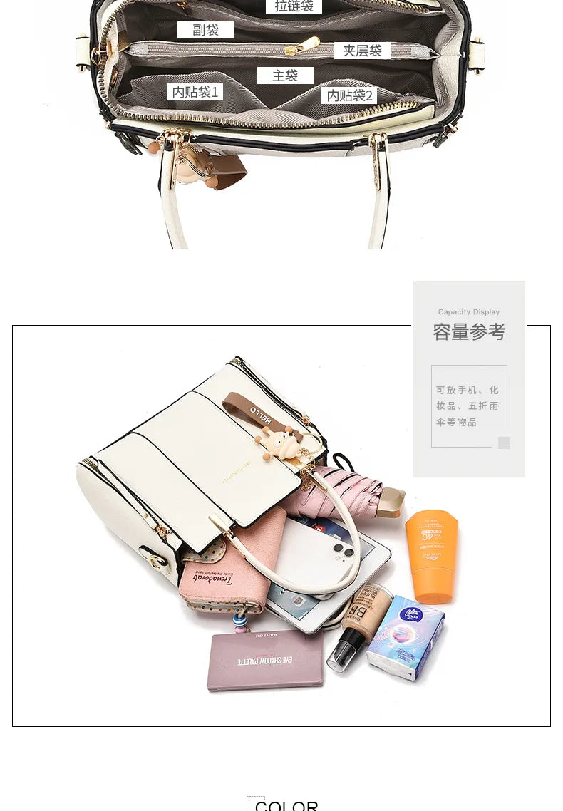 New women bag Fashion Casual Luxury handbag Designer Shoulder bags new bags for women 2025 Composite bag Messenger bag women bag