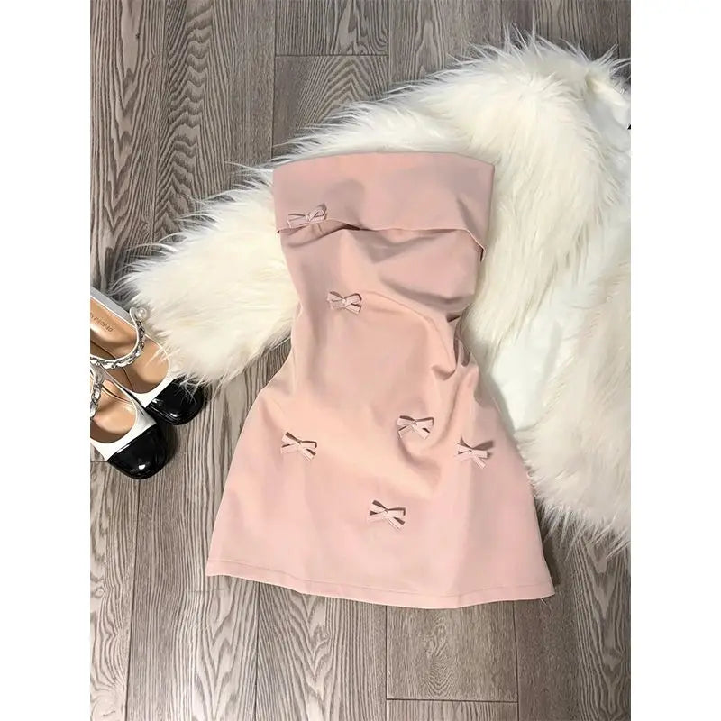 Spring Sleeveless Lace Dress Women Elegant Spaghetti Strap Slim Fit Floral Lace Party Dress Sexy Chic Casual Dress Outfit 2025