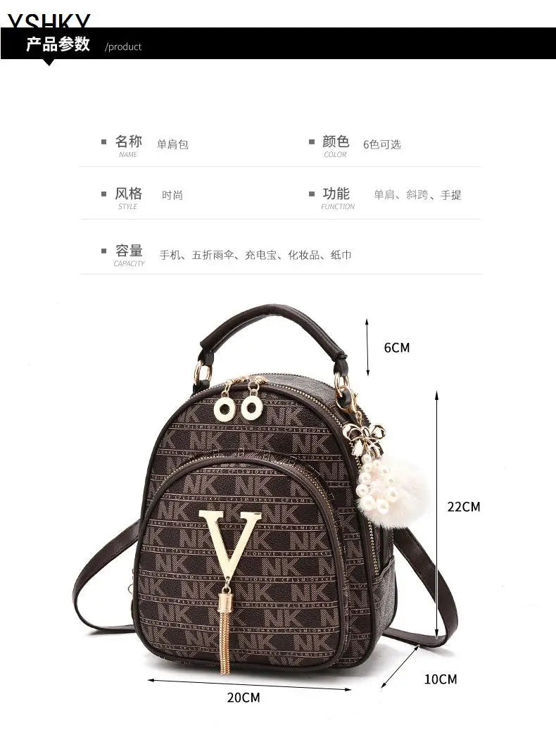 Women's bag 2025 new fashion women's bags hit color hand-held bag Europeand the United States all-match shoulder messenger bag