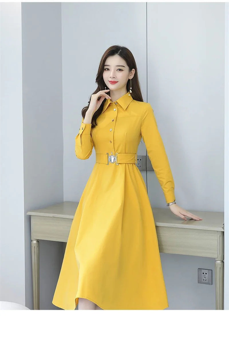Spring Autumn Women New dignified and atmospheric Dress Mom's Skirt 2025 Top selling High end Elegance Long sleeved Bottom Skirt