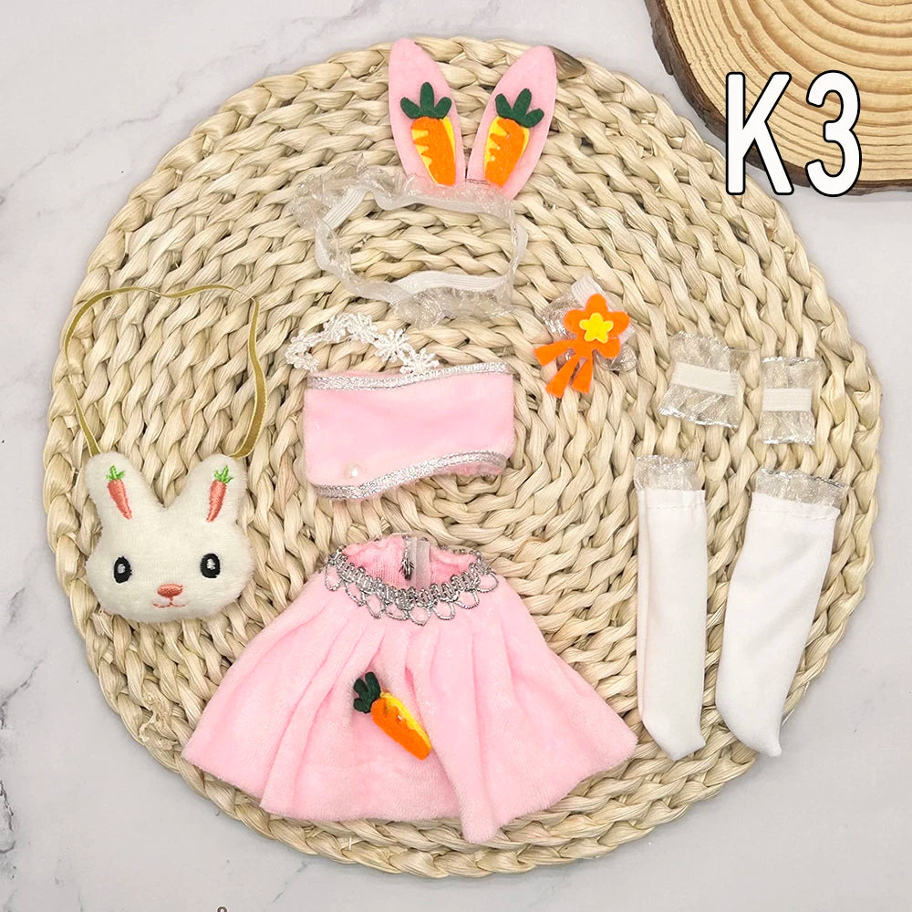 30cm Bjd Dolls Princess Full Set 1/6 Anime Bjd With Clothes 23 Joint Movable Body 3D Eyes Girls Dress Up Birthday Gifts Toys