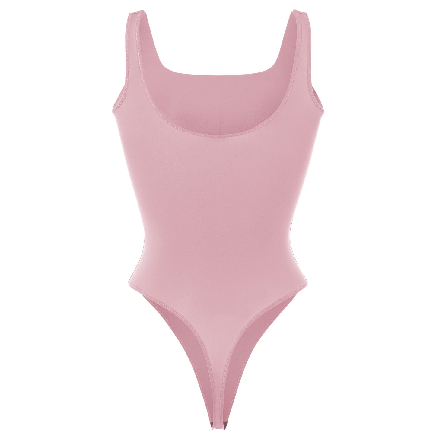 Bodysuits Women Sexy Body Suit One-Piece Romper Solid Sexy Sleeveless Square Neck Padded Tank Tops Jumpsuit Streewear Ladies
