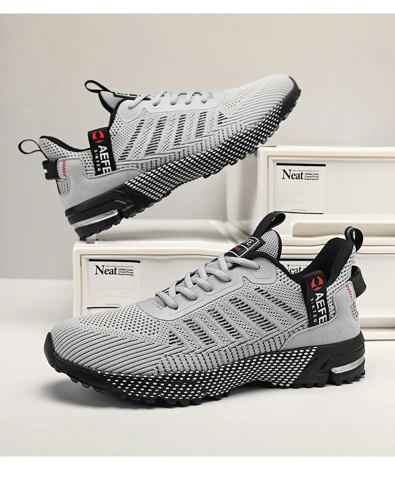 High Quality Men's Running Shoes Summer Sports Marathon Shoes Men Gym Sneakers Orange Trendy Sneakers Men zapatillas de hombre