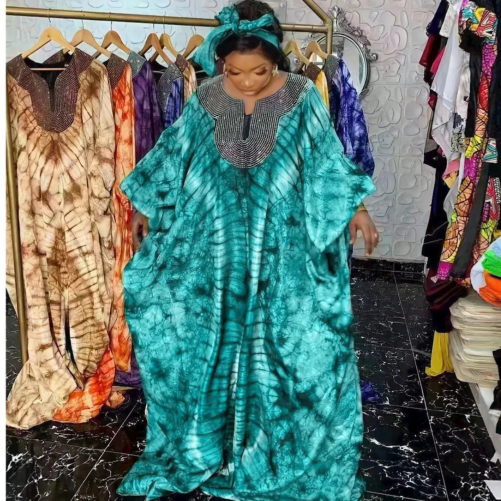 Spring Autumn New African Dresses For Women Vetement Femme Dashiki Abaya Maxi Dress Africa Clothes Dashiki Ankara Dresses