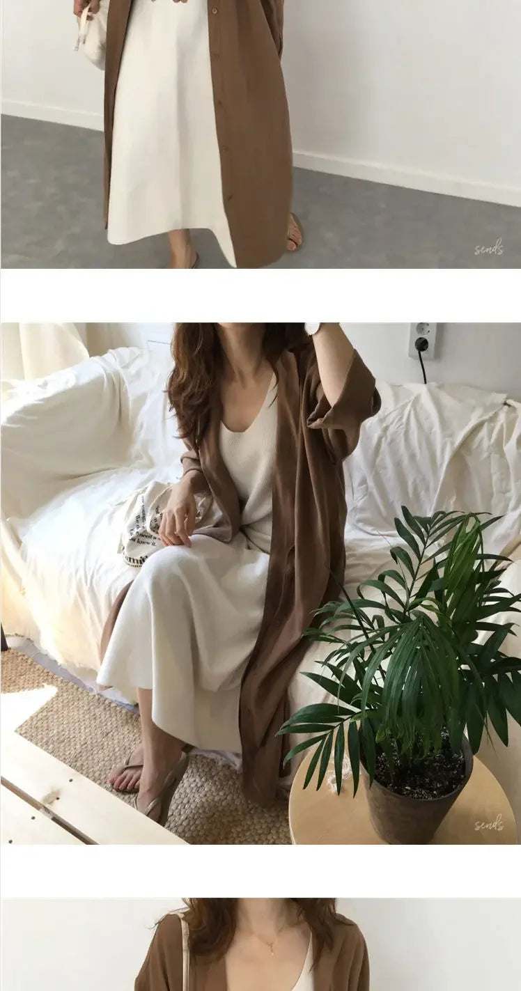 Midi Spring Clothes Shirt Tshirts Dresses for Women 2024 Black Woman Dress One-piece Fashion New in Cotton Xxl Vintage Trendy X