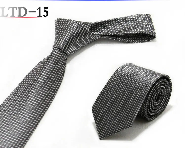 Luxury 7CM Mens Ties Striped Dot Necktie Formal Classic Business Neck Ties Jacquard Woven Necktie For Men Groom Wedding Party