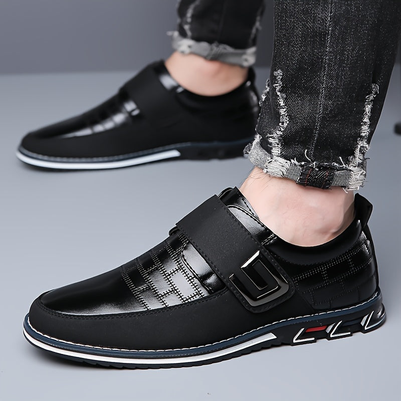 Men's Loafer Shoes, Breathable Lightweight Non-slip Slip On Shoes, Men's Casual Shoes, Spring And Summer, Middle aged men's footwear