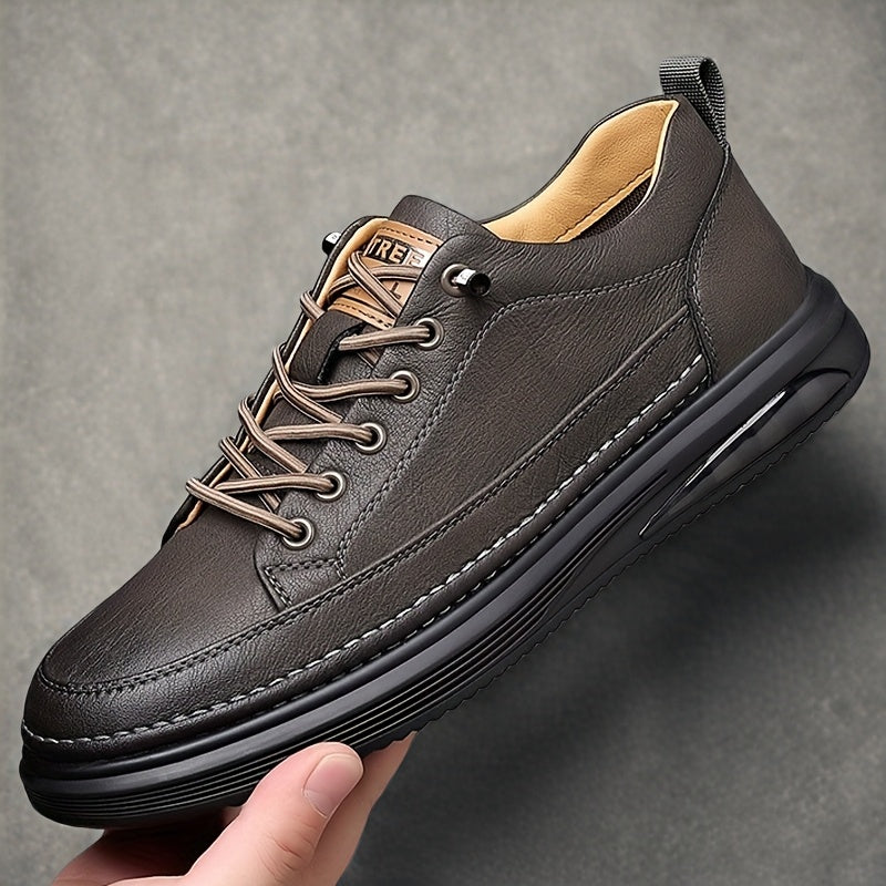Men's Casual Shoes, Suitable for Wearing In All Four Seasons, with A Lace Up Design, Rubber Sole, And Trendy Men's Shoes
