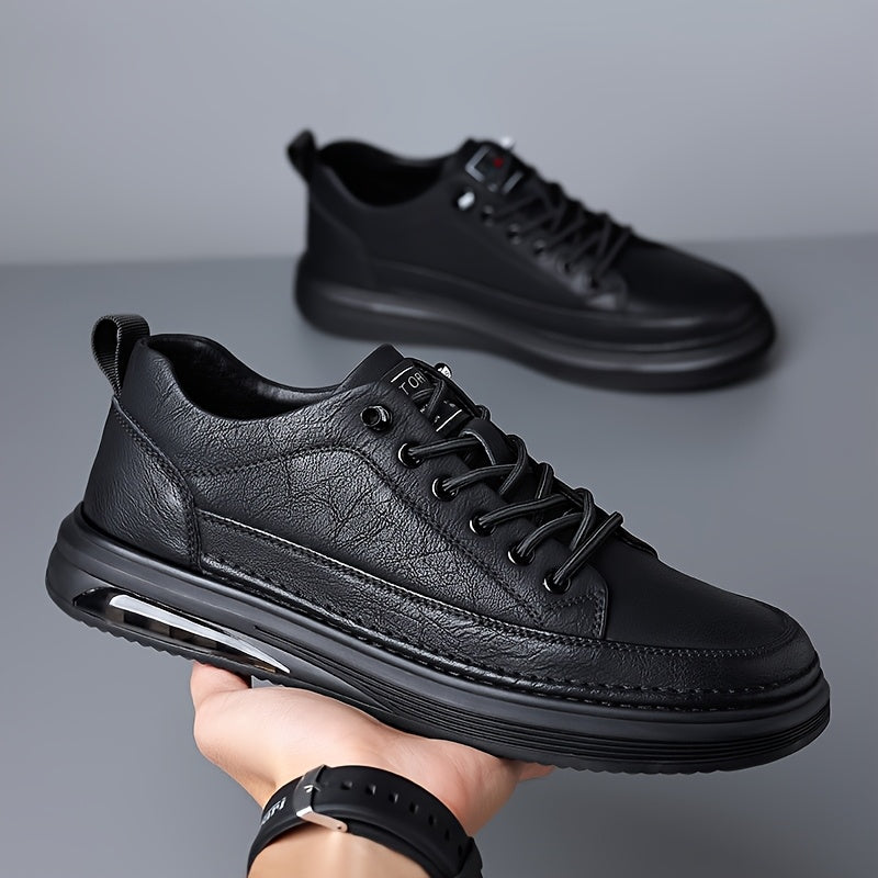 Men's Casual Shoes, Suitable for Wearing In All Four Seasons, with A Lace Up Design, Rubber Sole, And Trendy Men's Shoes