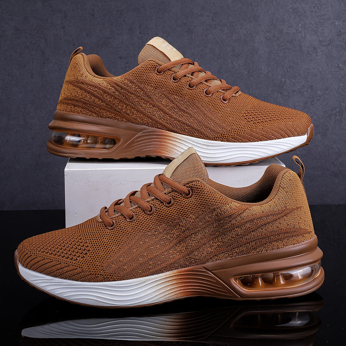 Men's Casual Sports Shoes with Air Cushion Sole Fashionable Men's Shoes