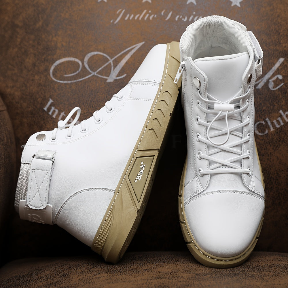 Men's High-top Men's Shoes British Fashion Casual Shoes
