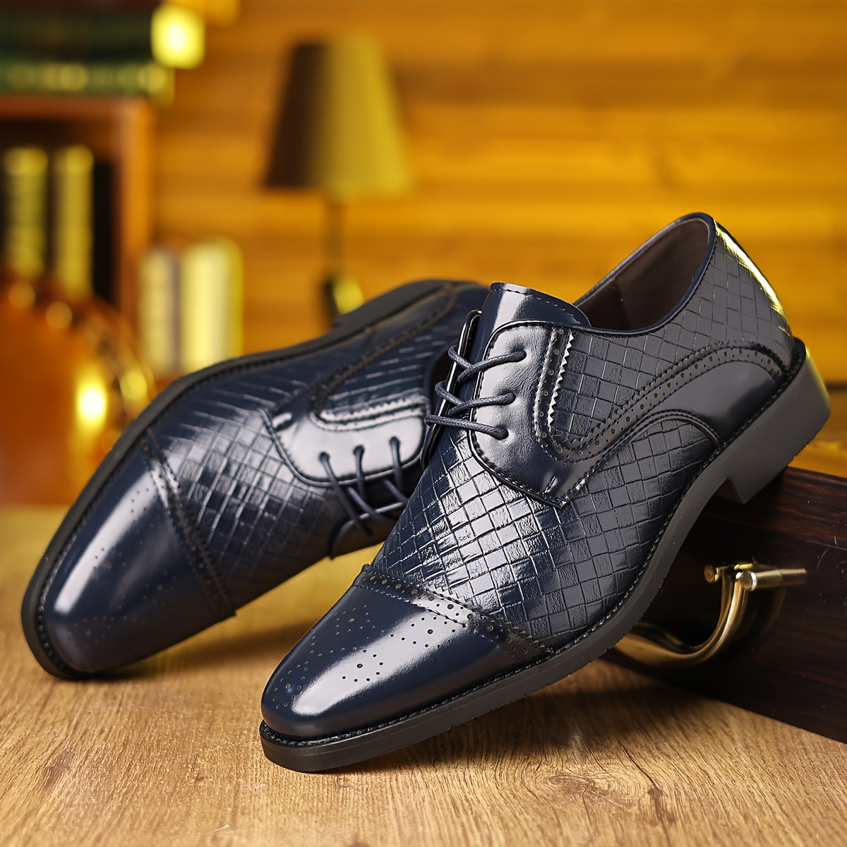 Spring New Men'S Fashion Business Formal Shoes Men'S Shoes English Shoes European Version Single Shoes
