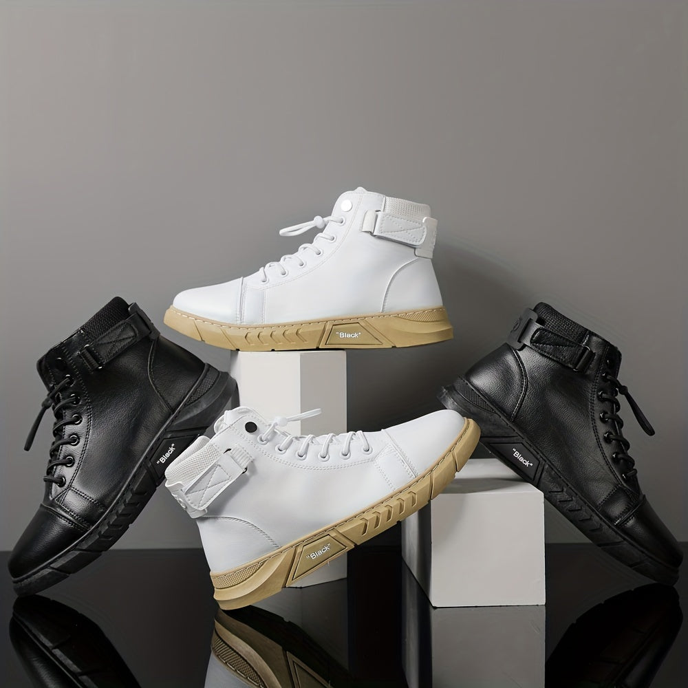 Men's High-top Men's Shoes British Fashion Casual Shoes