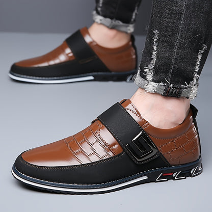 Men's Loafer Shoes, Breathable Lightweight Non-slip Slip On Shoes, Men's Casual Shoes, Spring And Summer, Middle aged men's footwear