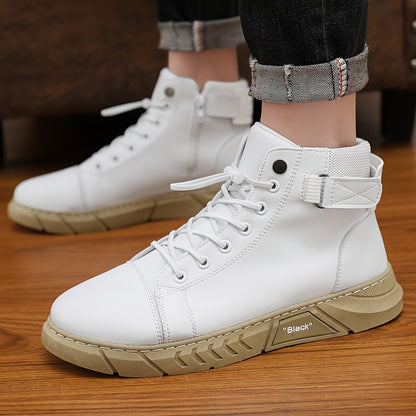 Men's High-top Men's Shoes British Fashion Casual Shoes