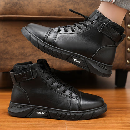 Men's High-top Men's Shoes British Fashion Casual Shoes