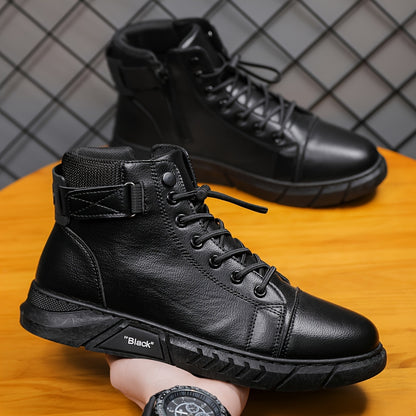 Men's High-top Men's Shoes British Fashion Casual Shoes