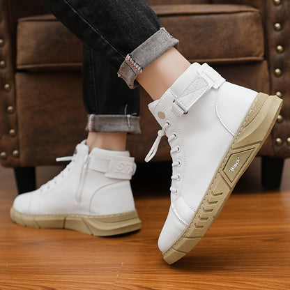 Men's High-top Men's Shoes British Fashion Casual Shoes