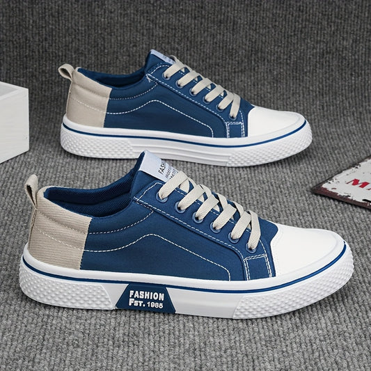 Men'S Sports And Leisure Shoes With Comfortable Lining Canvas Shoes, Simple And Trendy Outdoor Sports, Hiking Vacation, Casual And Fashionable Men'S Shoes