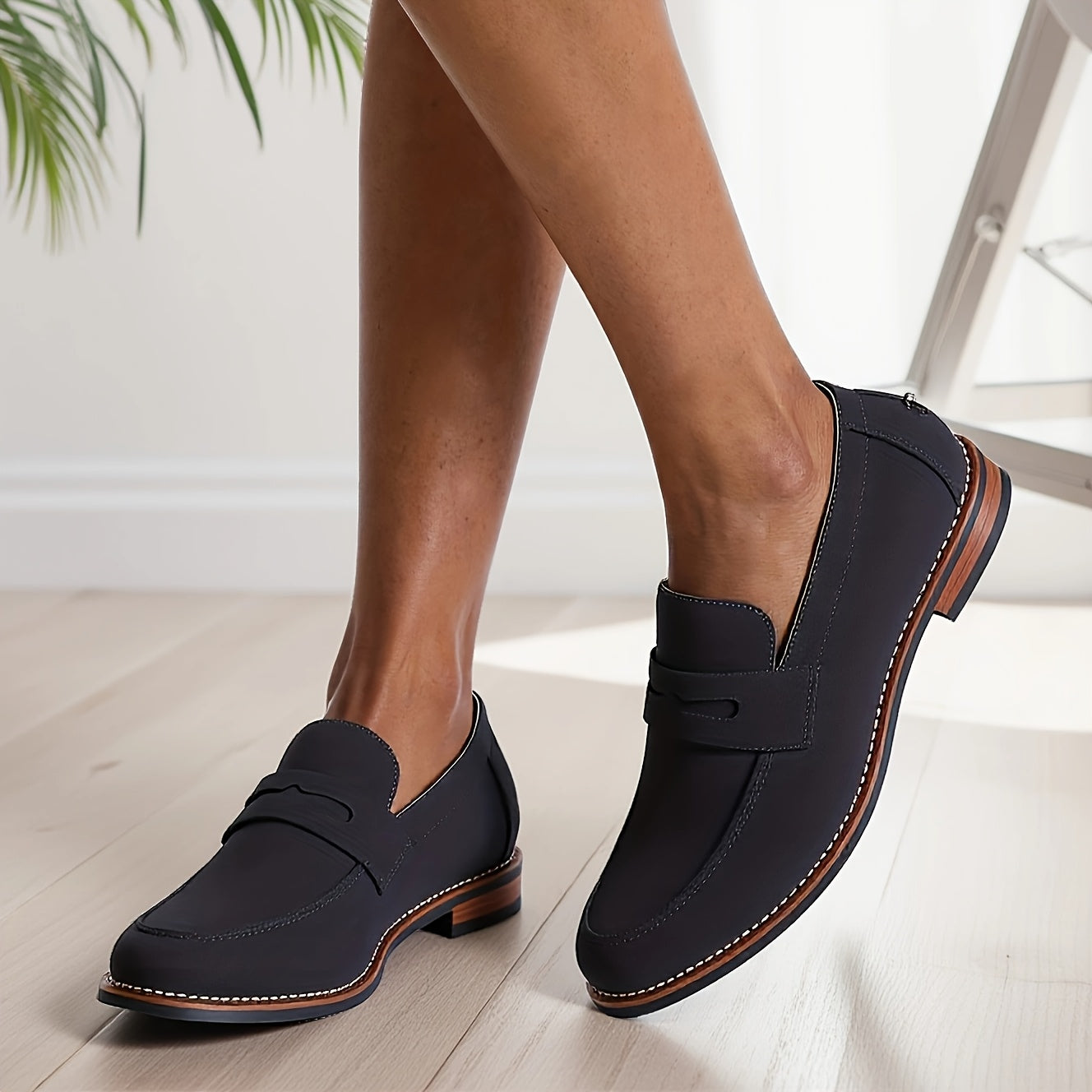 In The Summer Of 2025, The New Fashion Shoes British Retro Loafers Men'S Casual Shoes Are Versatile.