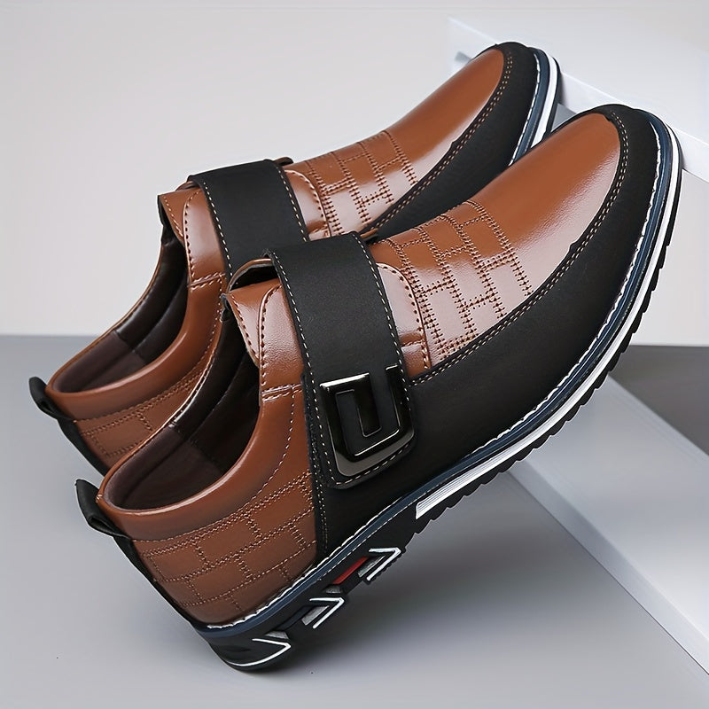 Men's Loafer Shoes, Breathable Lightweight Non-slip Slip On Shoes, Men's Casual Shoes, Spring And Summer, Middle aged men's footwear