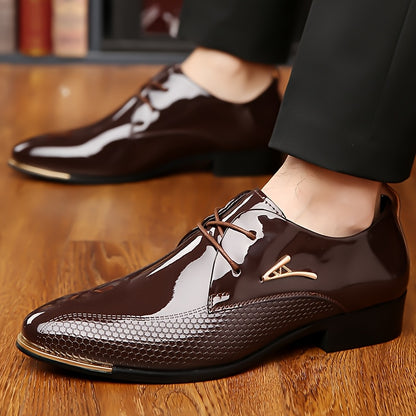 New Style Pointed Toe Men'S Shoes, Men'S Business Casual Shoes, Fashion