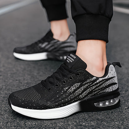 Men's Casual Sports Shoes with Air Cushion Sole Fashionable Men's Shoes