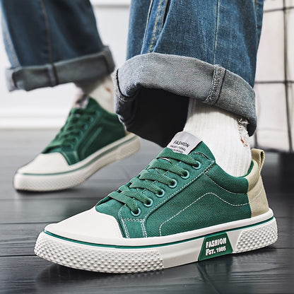 Men'S Sports And Leisure Shoes With Comfortable Lining Canvas Shoes, Simple And Trendy Outdoor Sports, Hiking Vacation, Casual And Fashionable Men'S Shoes