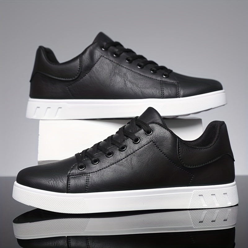 Men's shoes, business solid color, versatile, breathable. sports and leisure board shoes, street shoes
