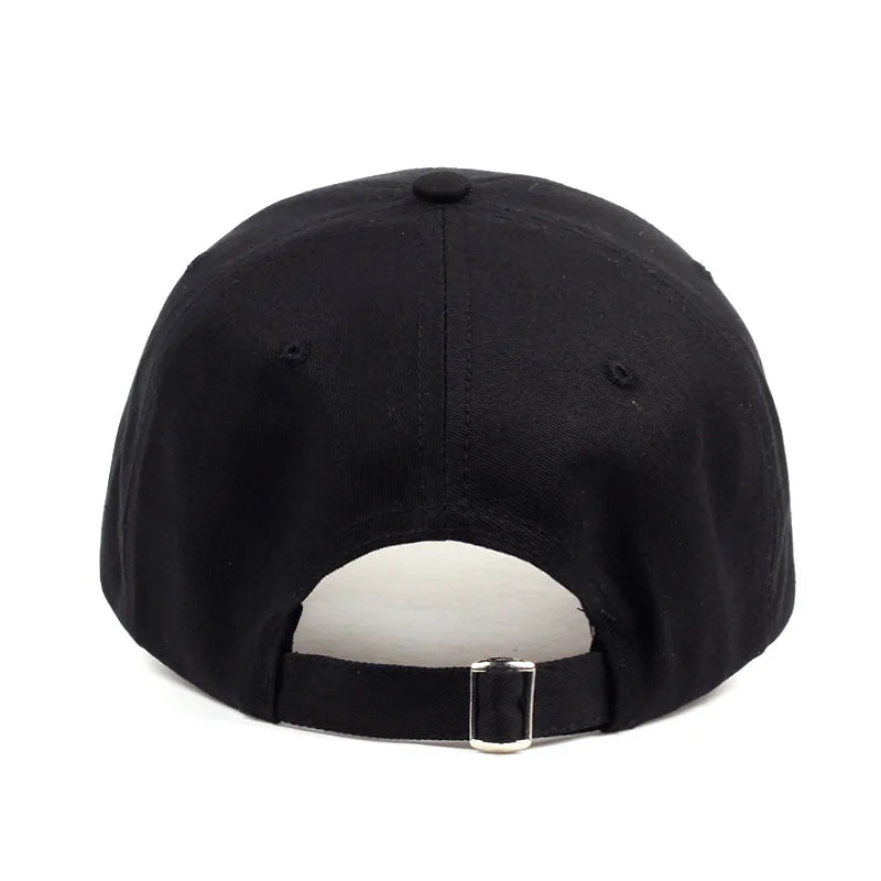 Embroidery Russian Letter Solid Color Adjustable Baseball Cap Spring Autumn Unisex Hip Hop Sun Protection Dad Hat Snapback
