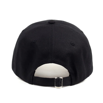 Embroidery Russian Letter Solid Color Adjustable Baseball Cap Spring Autumn Unisex Hip Hop Sun Protection Dad Hat Snapback