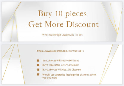 Luxury Brand 8 cm Tie Handkerchief Cufflink Clip Set For Men Wedding Gravata Suit Accessories Holiday Gift Box