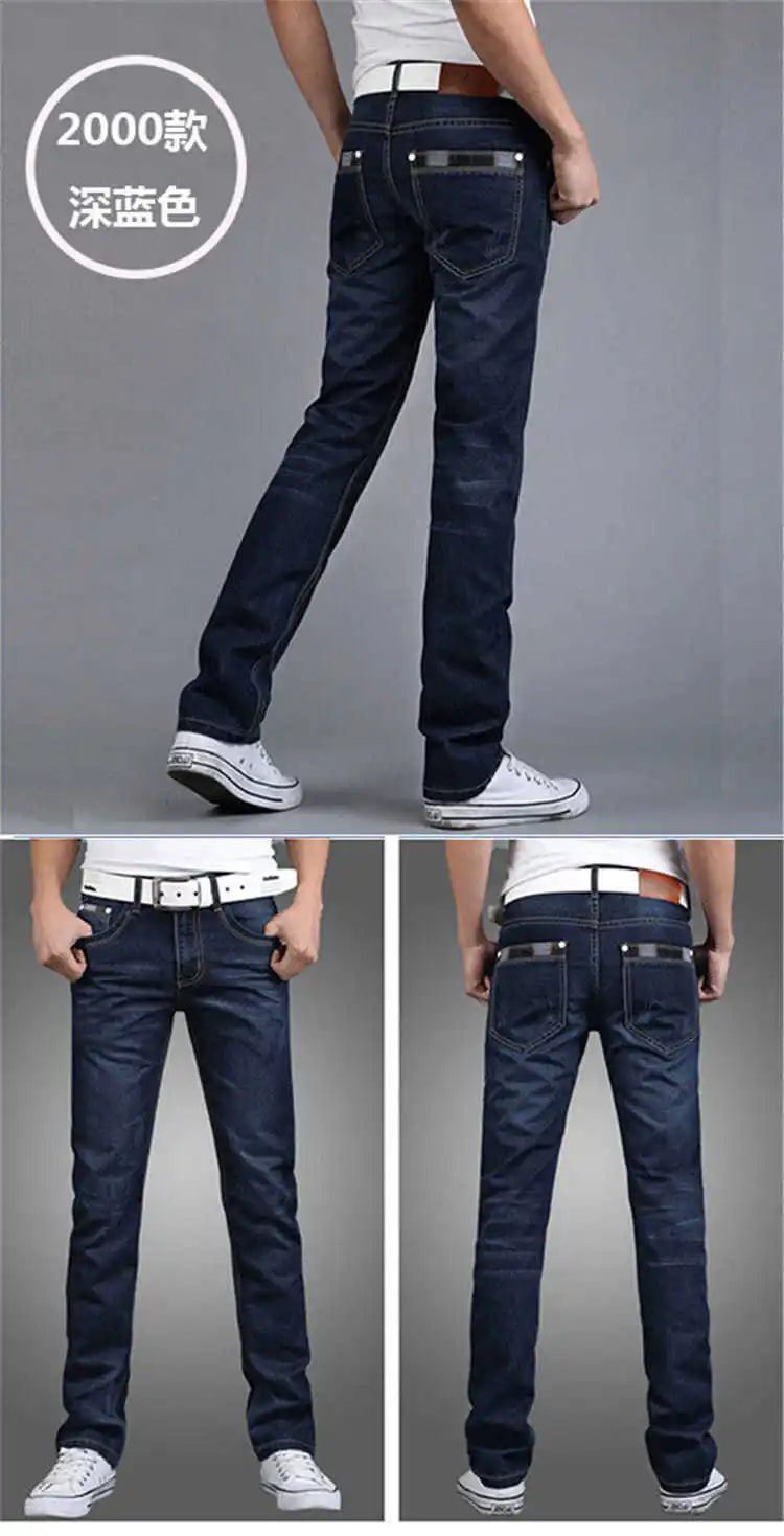 2024 New Arrival High Quality Elastic Slim Jeans Men ,men's Skiny Jeans ,grey Jeans Men,plus-Size 28-40 11 Choices High Quality