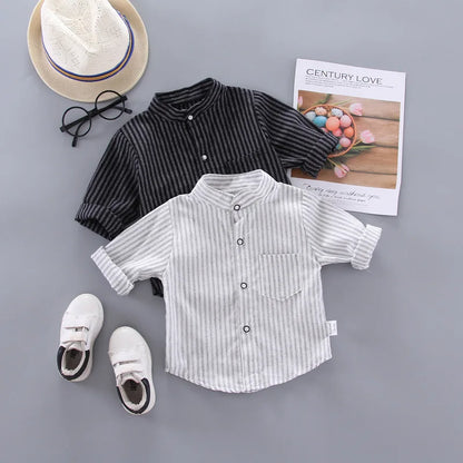 DIIMUU Spring Autumn Kids Baby Boys Cotton Clothes Shirt Toddler Girls Tee Clothing Children Wears Infant Blouse 1 2 3 4 5 Years