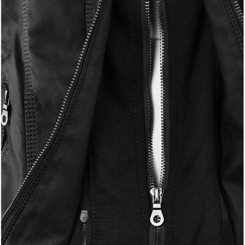 Faux Leather Jacket Women 2024 Basic Jacket Coat Female Winter Motorcycle Jacket PU Leather Zipper Hoodies Outerwear chaqueta